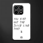 ain't got the juice white edition glass case for oneplus 10 pro 5g image