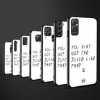 ain't got the juice white edition glass case for mi 11 lite image-3