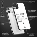 ain't got the juice white edition glass case for mi 11 lite image-4