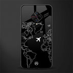 airplane flying wanderlust glass case for vivo s1 pro image