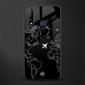 airplane flying wanderlust glass case for vivo z1 pro image