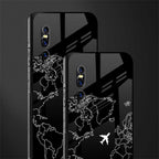 airplane flying wanderlust glass case for vivo v15 pro image-2