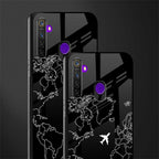 airplane flying wanderlust glass case for realme 5 image-2