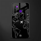 airplane flying wanderlust glass case for realme 5 image