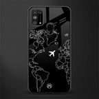 airplane flying wanderlust glass case for samsung galaxy m31 image