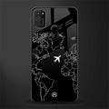 airplane flying wanderlust glass case for samsung galaxy m21 image