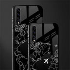 airplane flying wanderlust glass case for samsung galaxy a50 image-2