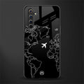 airplane flying wanderlust glass case for realme 6i image