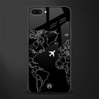 airplane flying wanderlust glass case for realme c1 image