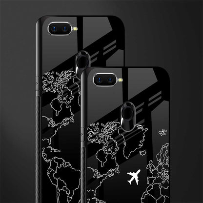 airplane flying wanderlust glass case for realme u1 image-2