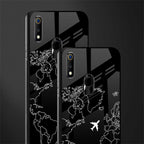 airplane flying wanderlust glass case for realme 3 pro image-2