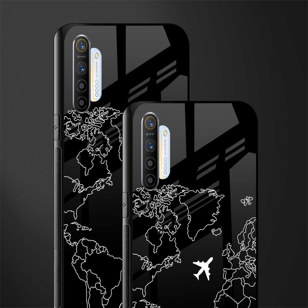 airplane flying wanderlust glass case for realme x2 image-2