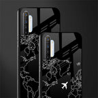 airplane flying wanderlust glass case for realme x2 image-2