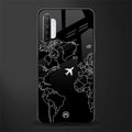 airplane flying wanderlust glass case for realme x2 image