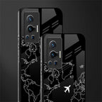 airplane flying wanderlust glass case for vivo x70 pro image-2