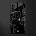 airplane flying wanderlust glass case for realme x50 pro image
