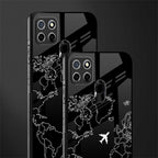 airplane flying wanderlust glass case for realme c25 realme c25s image-2