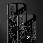 airplane flying wanderlust glass case for realme 7 image-2