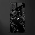 airplane flying wanderlust glass case for realme x7 pro image