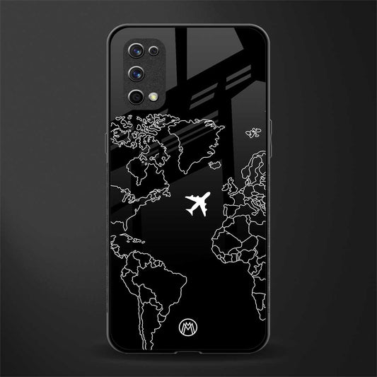 airplane flying wanderlust glass case for realme x7 pro image