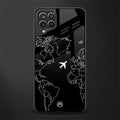airplane flying wanderlust glass case for samsung galaxy f12 image