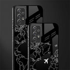 airplane flying wanderlust glass case for samsung galaxy a32 4g image-2