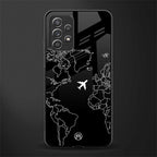 airplane flying wanderlust glass case for samsung galaxy a32 4g image