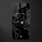 airplane flying wanderlust glass case for oneplus nord ce 5g image