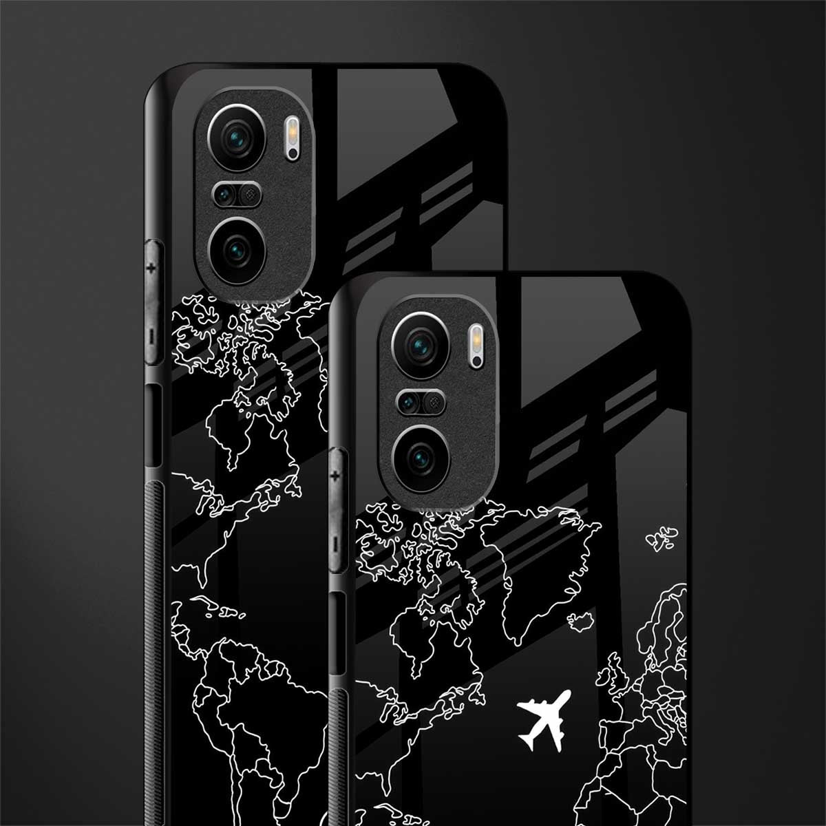 airplane flying wanderlust glass case for mi 11x 5g image-2