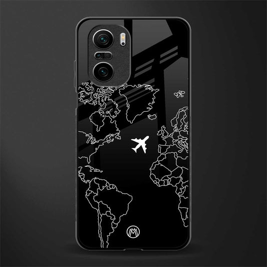 airplane flying wanderlust glass case for mi 11x 5g image