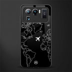 airplane flying wanderlust glass case for mi 11 ultra 5g image