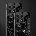 airplane flying wanderlust glass case for oneplus 10 pro 5g image-2