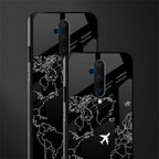 airplane flying wanderlust glass case for oneplus 7t pro image-2