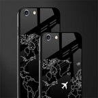 airplane flying wanderlust glass case for iphone 6 image-2