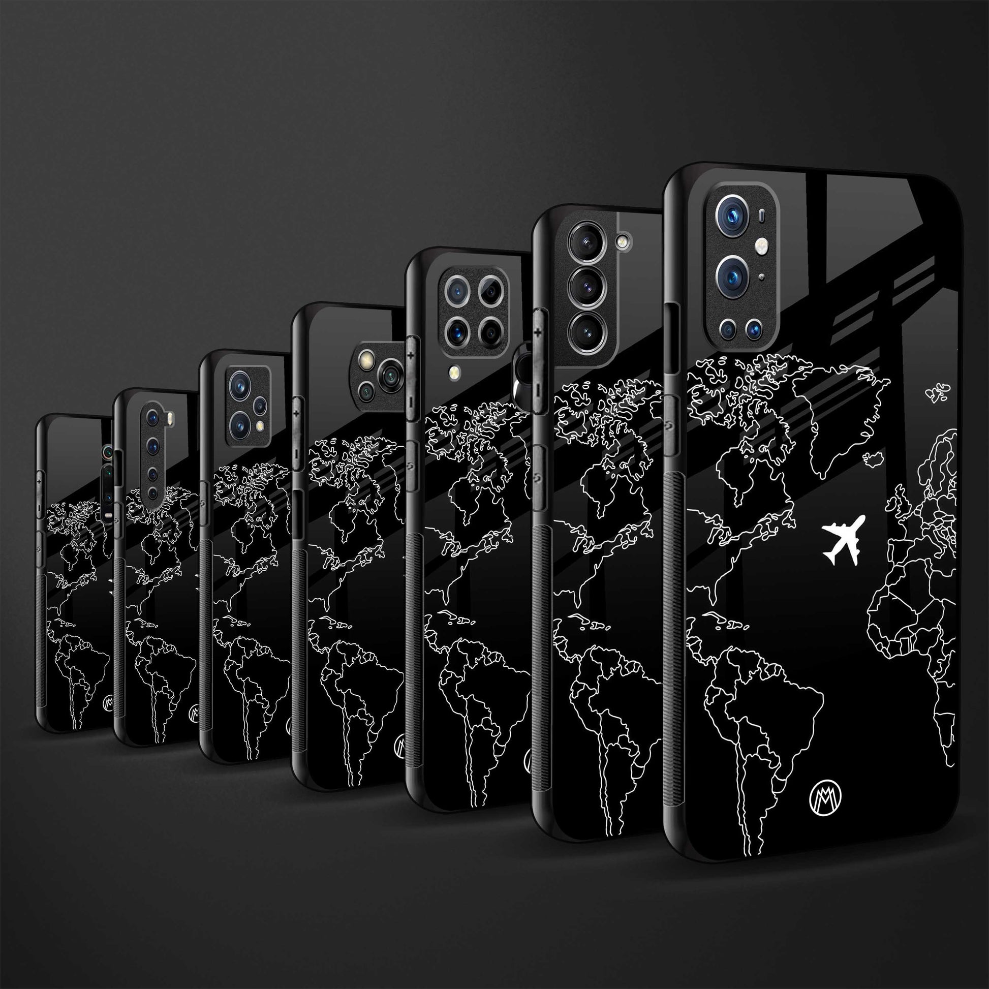 airplane flying wanderlust back phone cover | glass case for oneplus nord ce 3 lite