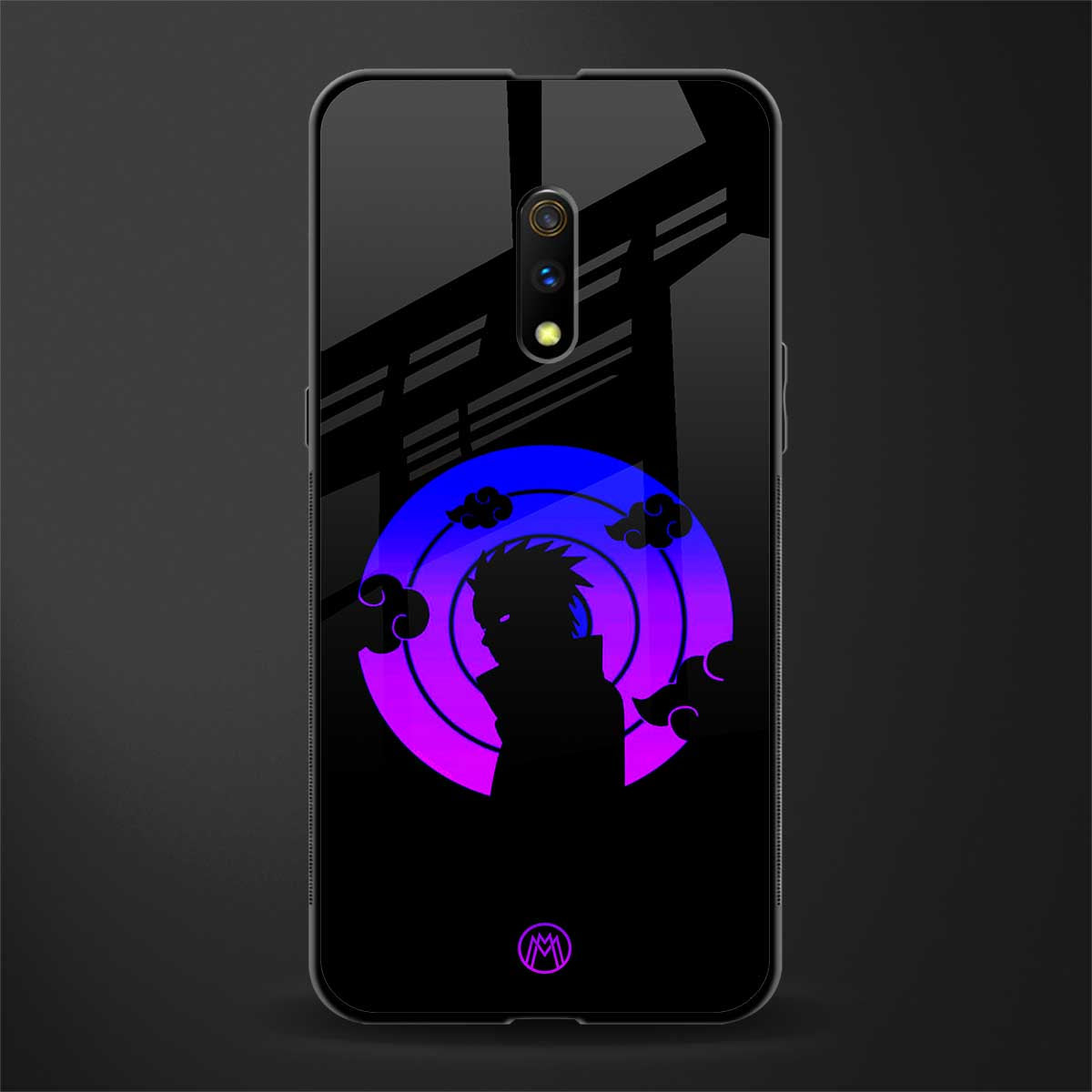 akatsuki minimalistic glass case for realme x image