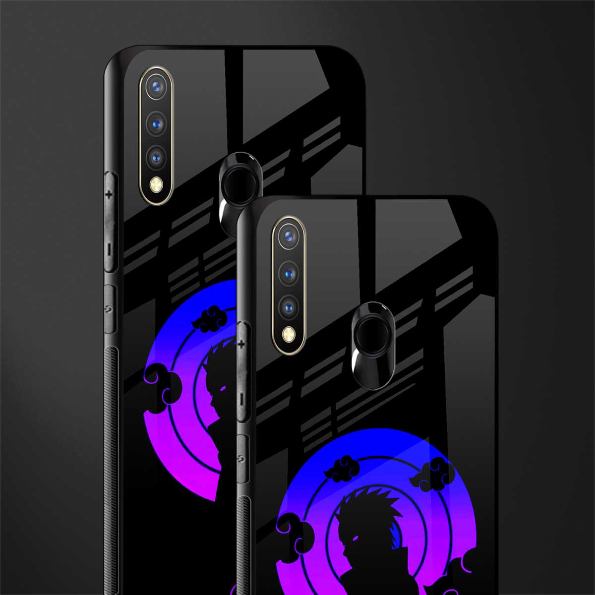 akatsuki minimalistic glass case for vivo y19 image-2