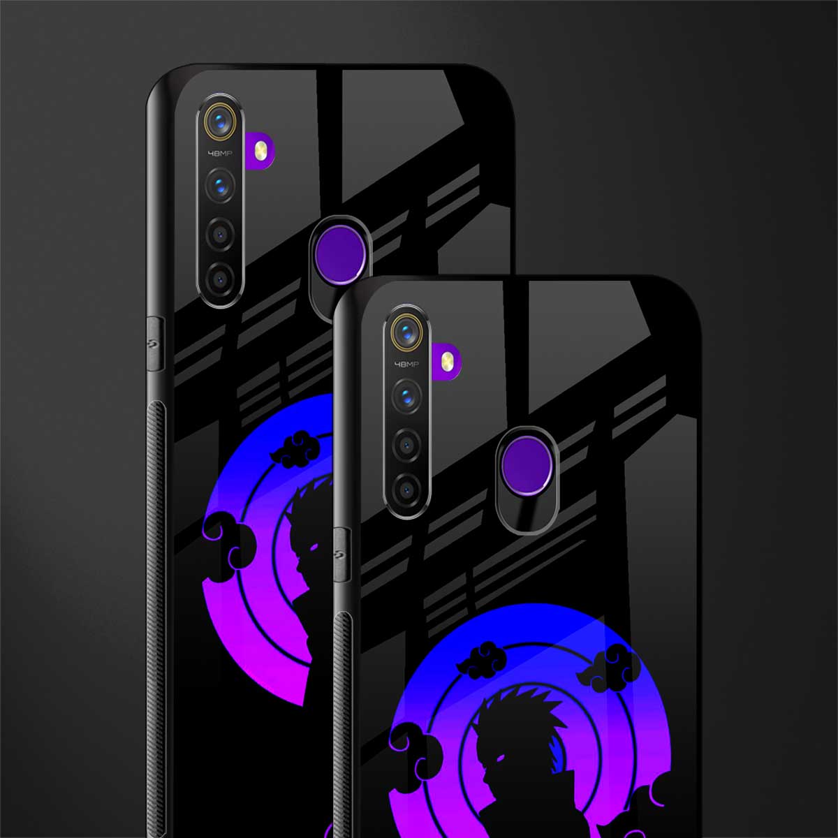 akatsuki minimalistic glass case for realme 5 image-2
