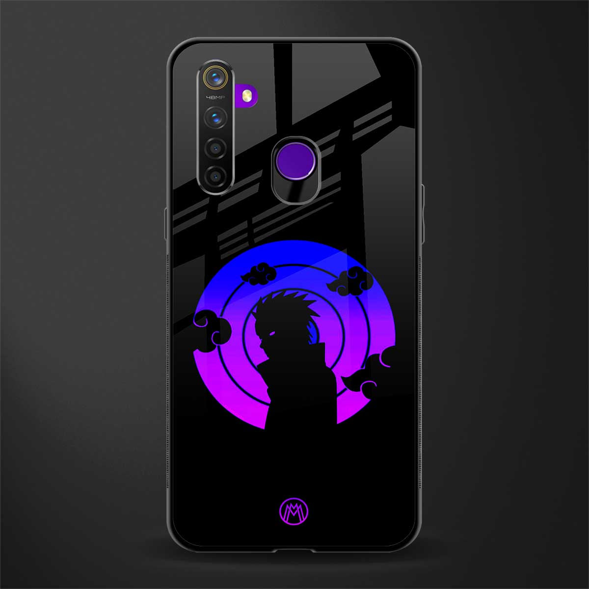 akatsuki minimalistic glass case for realme 5s image