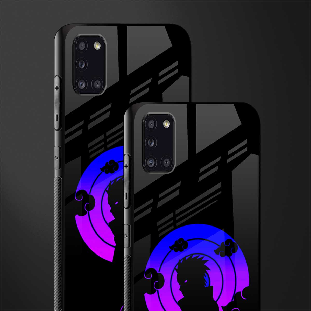 akatsuki minimalistic glass case for samsung galaxy a31 image-2