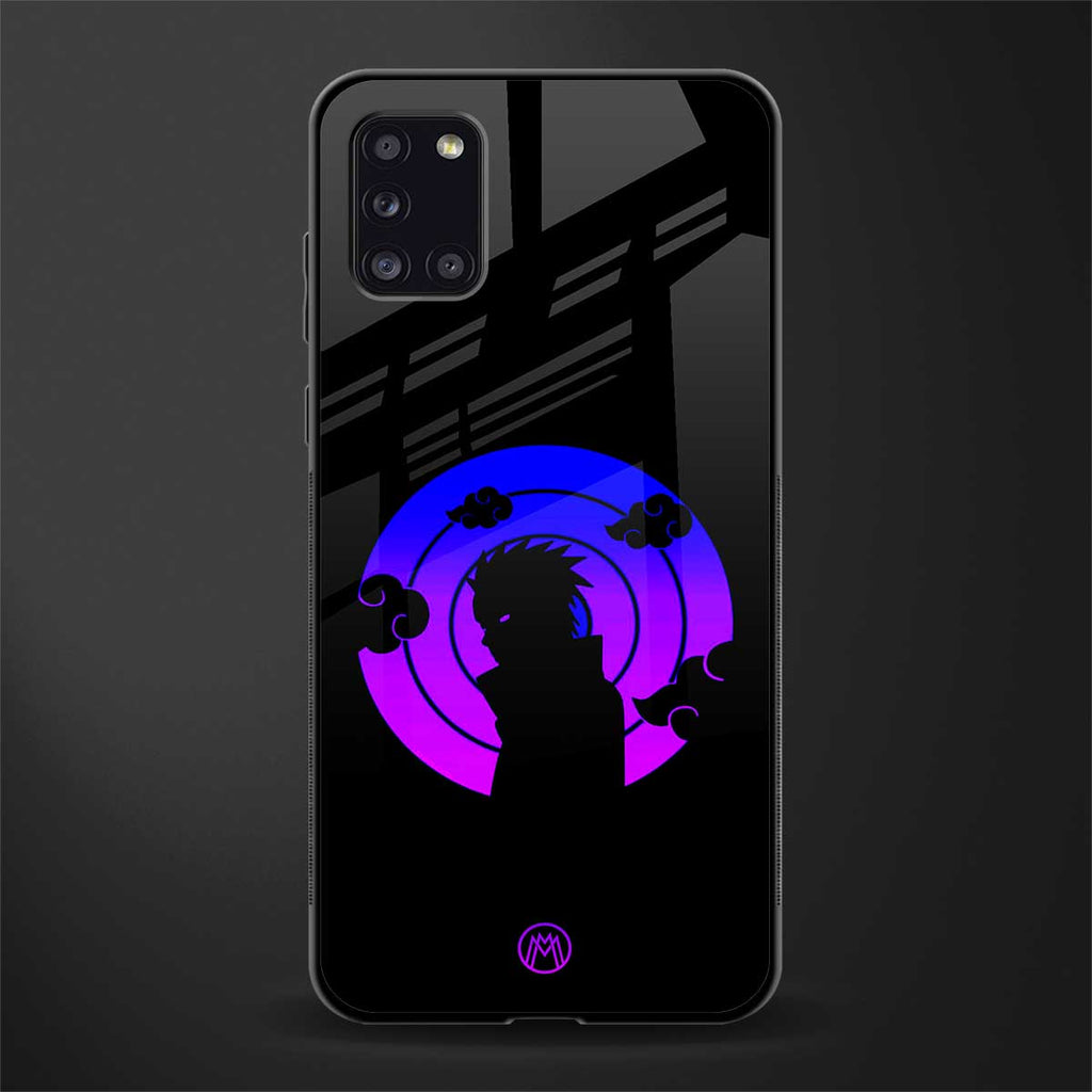 akatsuki minimalistic glass case for samsung galaxy a31 image