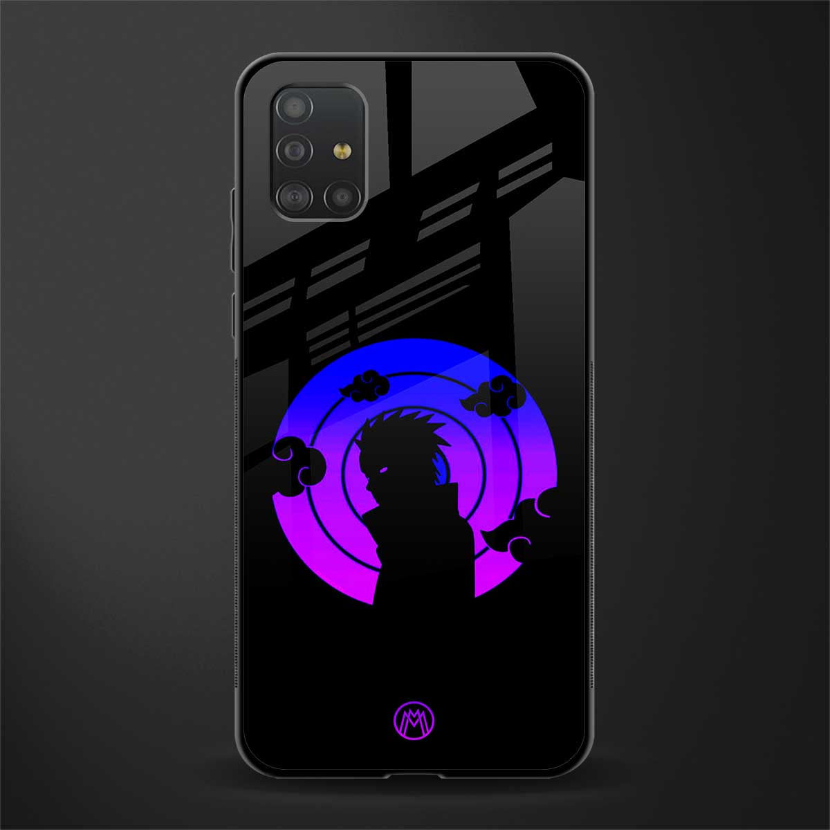 akatsuki minimalistic glass case for samsung galaxy a51 image