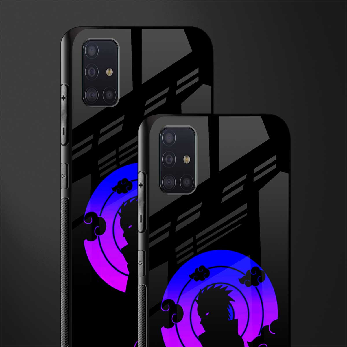akatsuki minimalistic glass case for samsung galaxy a71 image-2