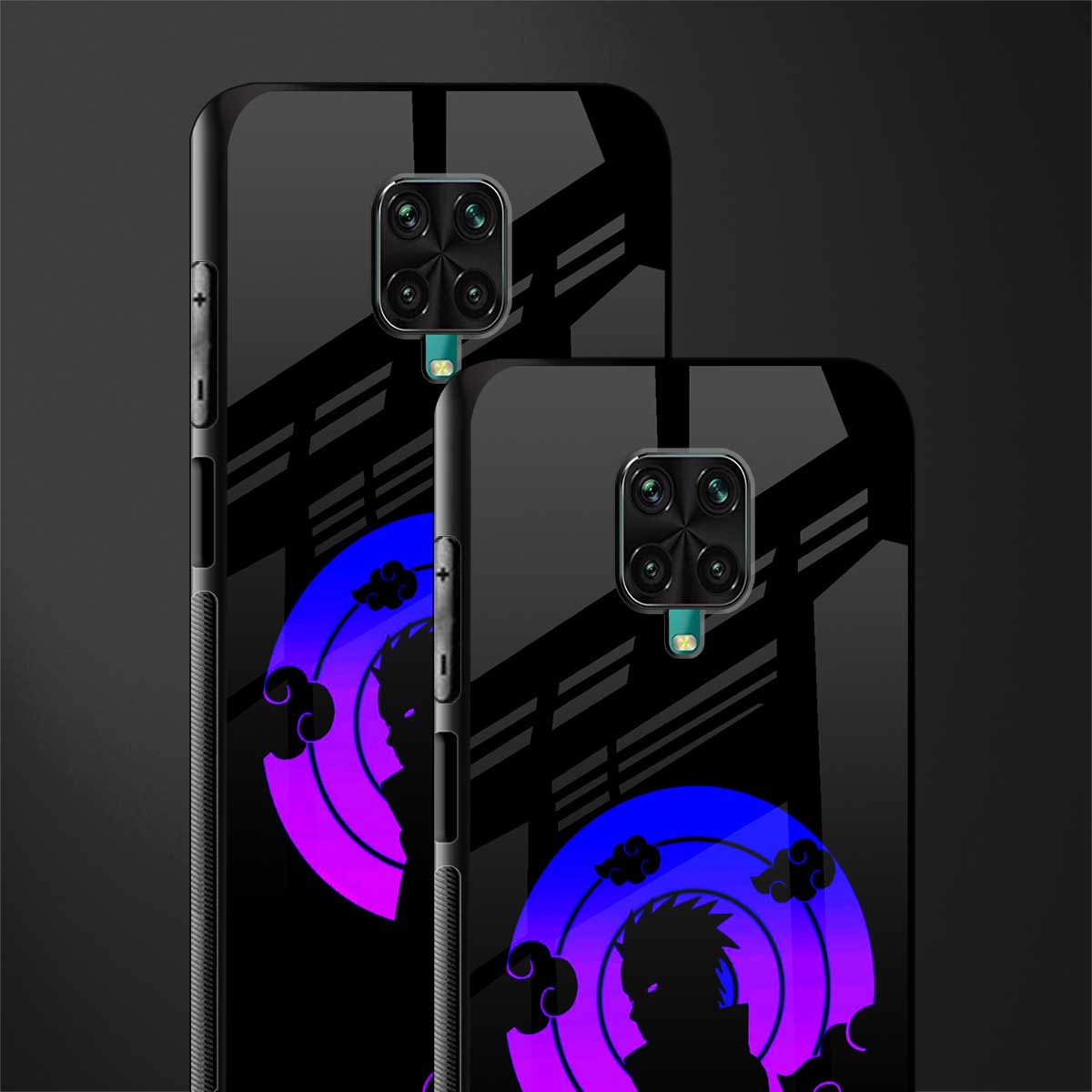 akatsuki minimalistic glass case for poco m2 pro image-2