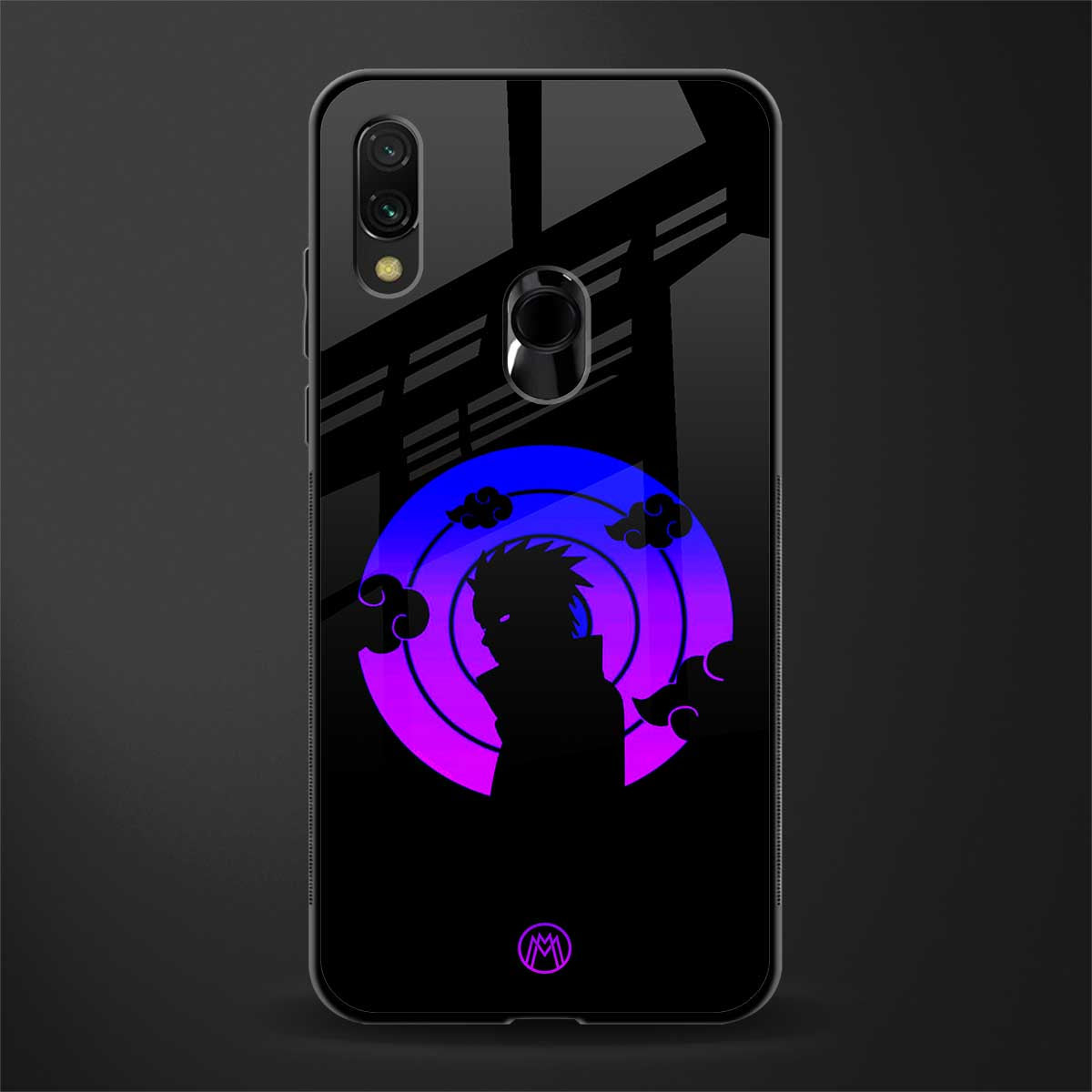 akatsuki minimalistic glass case for redmi note 7 image