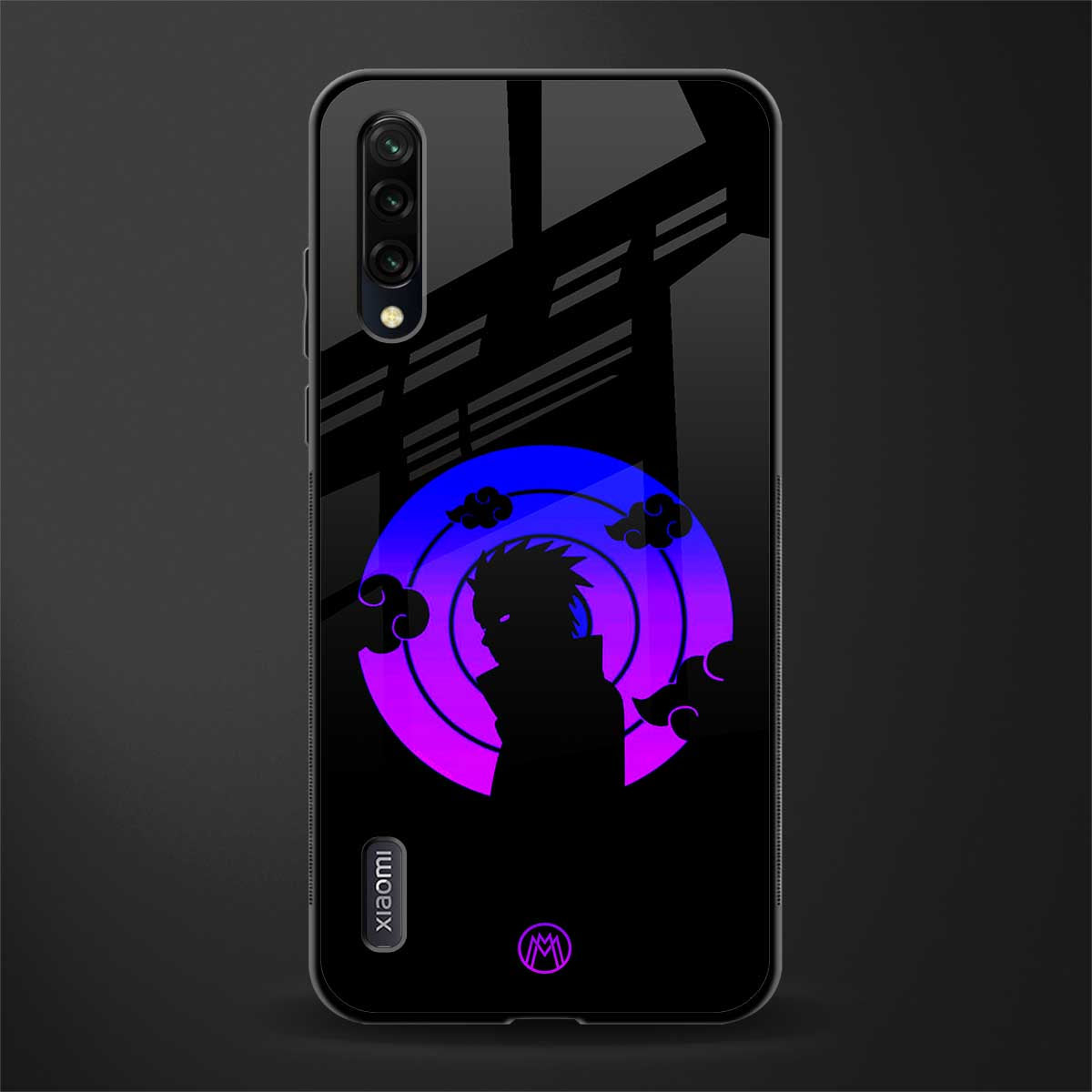 akatsuki minimalistic glass case for mi a3 redmi a3 image