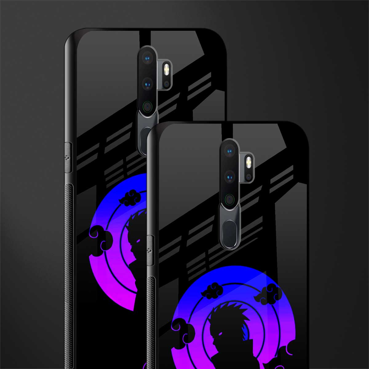 akatsuki minimalistic glass case for oppo a5 2020 image-2