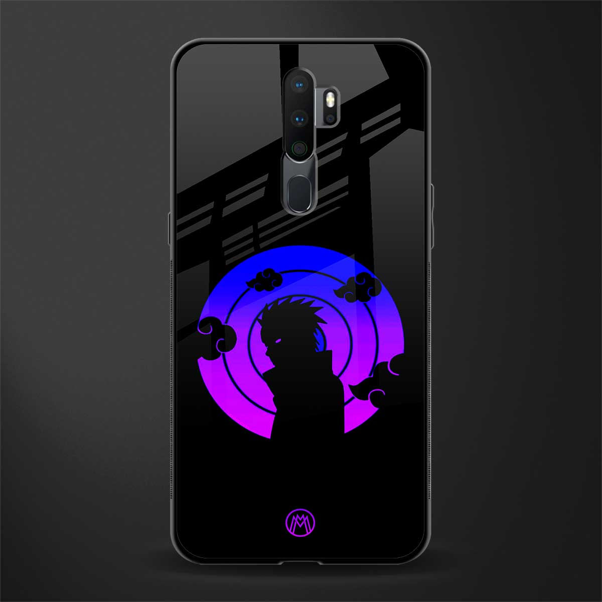 akatsuki minimalistic glass case for oppo a9 2020 image