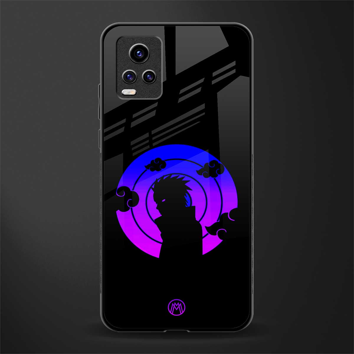 akatsuki minimalistic back phone cover | glass case for vivo y73