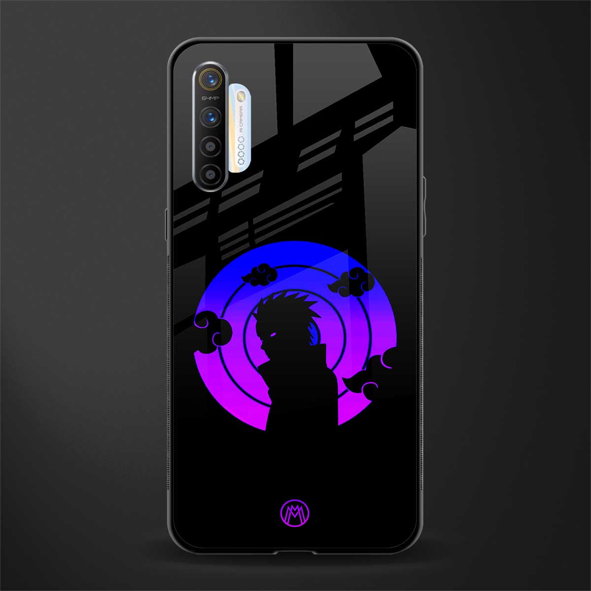 akatsuki minimalistic glass case for realme xt image